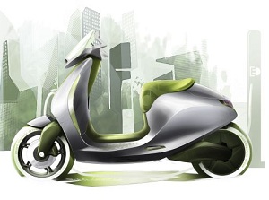Smart a due ruote, l´e-scooter pronto per Parigi Smart a due ruote, l´e-scooter pronto per Parigi