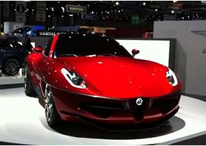 Salone di Ginevra: in anteprima mondiale la Touring Superleggera Disco Volante Salone di Ginevra: in anteprima mondiale la Touring Superleggera Disco Volante