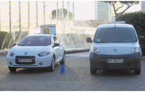 Un lavoro pulito con le vetture Renault Z.E. Un lavoro pulito con le vetture Renault Z.E.
