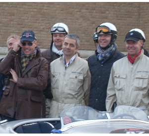 Mille Miglia 2011, i vip alla tappa di Roma Mille Miglia 2011, i vip alla tappa di Roma