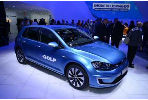 Lo stand Volkswagen al Salone di Detroit Lo stand Volkswagen al Salone di Detroit