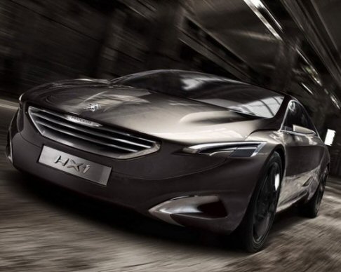 Peugeot - Peugeot HX1 Concept vista frontale width=