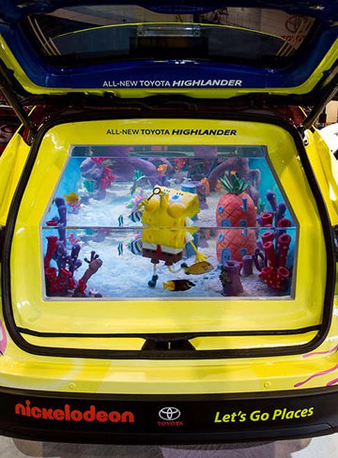 Toyota SpongeBob Highlander Tanked Edition