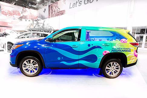 Toyota SpongeBob Highlander Tanked Edition