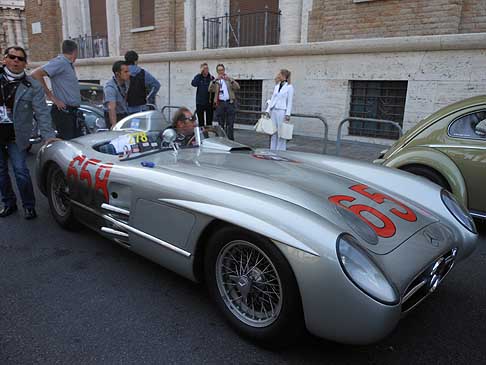 Mercedes - La Mercedes-Benz dell´ex piltota di Formula 1 Jochen Mass alle Mille Miglia 2012 width=