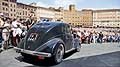 Siena Aston Martin Le Mans del 1933 duo italiano SCIO Enrico e Fabio alle Mille Miglia 2015