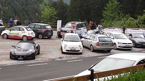Frecci Rossa 2015 - Passo dell´Abetone attesa per l´arrivo della carovana alle Mille Miglia 2015 width=
