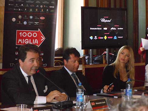 Conferenza Stampa - Intervento di Alessandro Casali alla conferenza stampa delle Mille Miglia 2012 width=