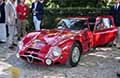 Alfa Romeo Giulia TZ2 del 1966 esposta in bella mostra ad Anantara Concorso Eleganza Roma 2026. Scopri la fiammante Alfa Romeo Giulia TZ2. Guarda le Foto!