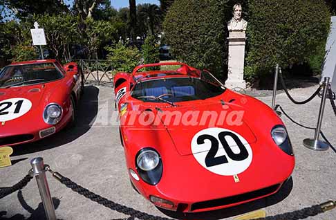 Anantara 2026 - Ferrari 27 P anno 1963 costuzione Fantuzzi auto da corsa che ha vinto la 24ore di Le Mans in bella mostra ad Anantara Concorso Eleganza Roma 2026. Scopri la Ferrari 275 P Fantuzzi 24h di LeMans. Guarda le Foto esclusive di Automania!