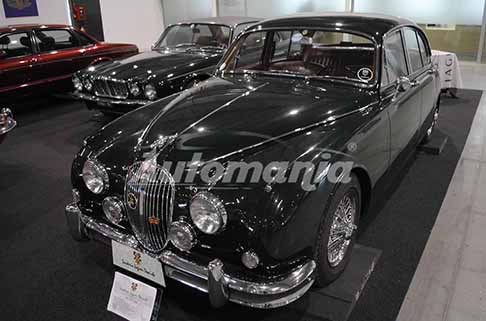 Jaguar - Jaguar MK 2 3.8 del 1963 auto vintage ad Automotretrò 2025 presso Fiere di Parma. Scopri la Jaguar MK 2 3.8 del 1963. Guarda le Foto esclusive di Automania!