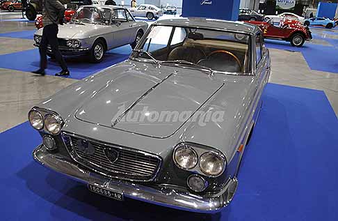 Finarte - Lancia Flavia Coupe 1.8 del 1964, lotto 24 venduto all´Asta ad AutoMotoRetrò 2026 a Fiere di Parma. Scopri la Lancia Flavia Coupe 1.8 auto storica. Guarda le Foto!