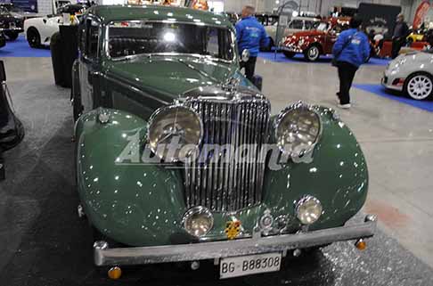 Jaguar - SS Jaguar 3.5 del 1939 vintage cars ad Automotretrò 2026 presso Fiere di Parma. Scopri la rare cars Jaguar SS 3.5 regina dell´evento. Guarda le Foto esclusive di Automania.it!
