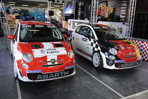 Abarth - Le auto racing Abarth che si prepara per l´apertura alla stampa di domani width=
