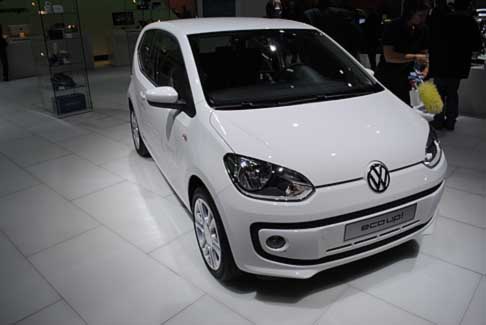 Volkswagen - City Car Volkswagen Eco Up! a metano in anteprima nazionale al Salone di Bologna 2012 width=