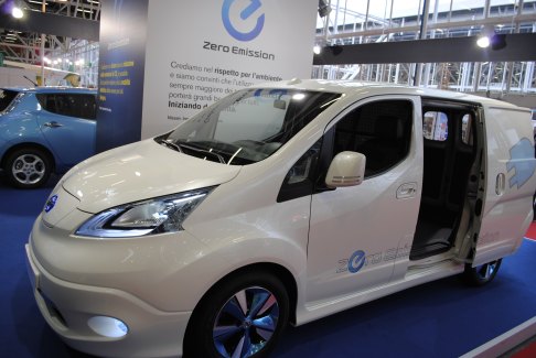 Nissan - New Nissan e-NV200 veicolo elettrico width=