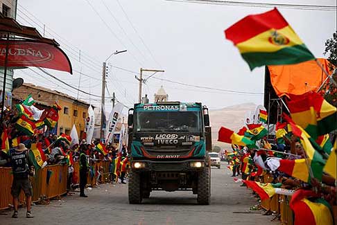 Dakar 2016 - Gara Trucks - 5° Stage