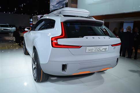 Volvo a Detroit - Volvo Concept XC Coupé basata sulla nuova piattaforma modulare SPA width=