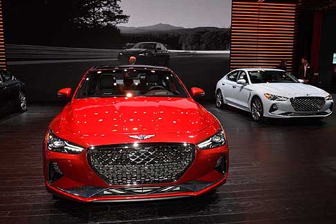 Genesis - Genesis è il più giovane marchio a ricevere il titolo di North American car of the year