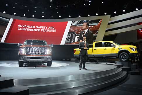 Pick-up - A Detroit Nissan ha deciso di presentare il Titan XD pick up width=