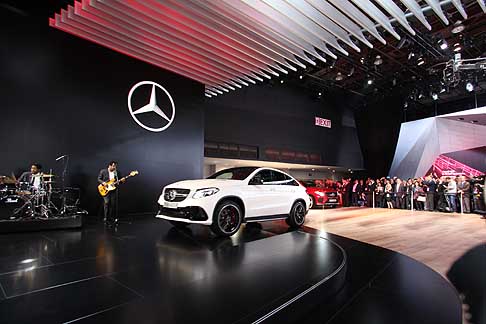 Mercedes - Mercedes GLE Coupe con nuove prestazioni e tecnologie di efficienza energetica width=