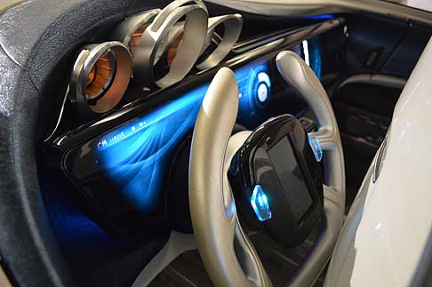 GAC - GAC WitStar concept dettaglio Volante al NAIAS 2015 di Detroit - Credit Seyth-Miersma width=