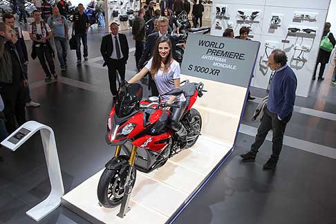 Eicma 2014 - Moto Bmw S 1000 XR world premiere Eicma 2014 width=