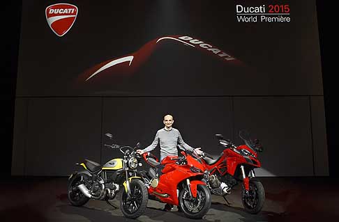 Ducati - Ducati 2015 World Premiere Amministratore Delegato Domenicali width=