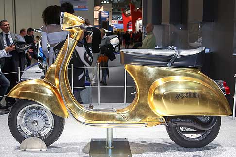 Piaggio - Piaggio Vespa oro by Polini Motori Eicma 2014 width=