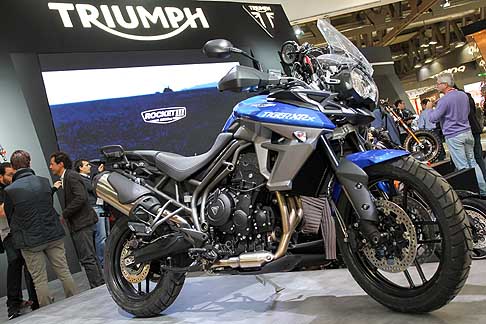 Eicma 2014 - La Triumph Tiger 800 XRx più adatta alla strada width=