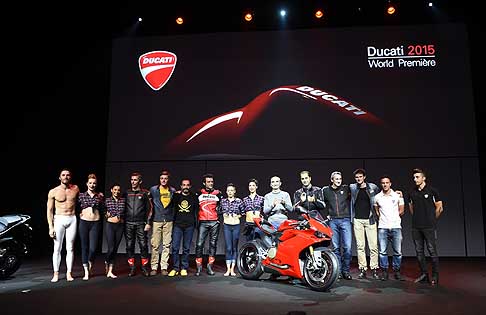 Ducati - Ducati 2015 world premiere Eicma 2014 press conference width=