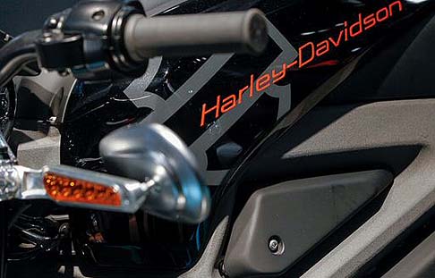 Davidson - Progettato per soddisfare le aspettative dei motociclisti alla ricerca di un mezzo elettrico a firma Harley-Davidson, questa proposta è ancora in fase di test. width=