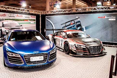 Audi - Tra le vetture in mostra troviamo anche l’Audi A2 Rally quattro R-54 del 1984, con cui il marchio si aggiudicò il campionato del mondo width=