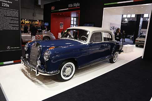 Mercedes - Auto Storica Mercedes 220A Ponton alla Fiera di Padova 2014 width=