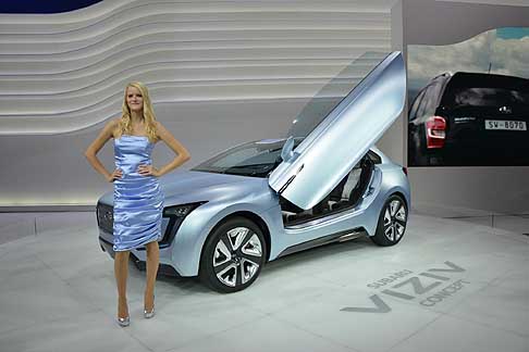 Subaru - Subaru Viziv Concept utilizza una piattaforma ibrida di ultima generazione width=
