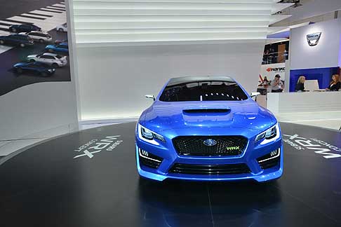 Subaru - Subaru WRX Concept Monta cerchi in lega da 20 pollici con pneomatici 245/40 ZR20 width=