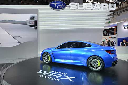 Subaru - Subaru WRX Concept lunga 4.520 mm, con un passo di 2.760 mm width=