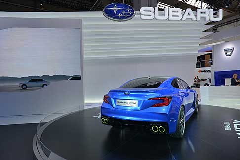 Subaru - Subaru WRX Concept si distingue per una linea davvero ben fatta, ricca di sportività e dinamismo width=
