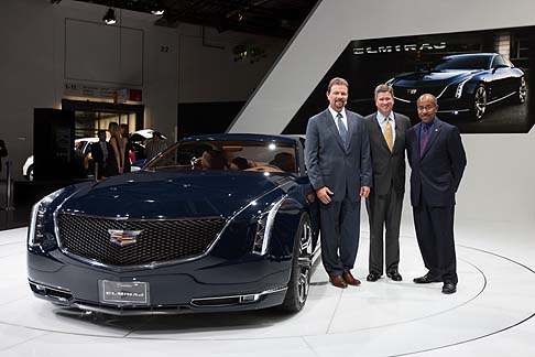 Cadillac - Press concefrence dello stand Cadillac al Frankfurt Motor Show. width=