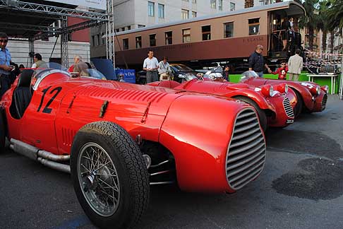 GP di Bari gara di regolarità - 4^ Rievocazione del Gran Premio di Bari esposizione statica in Piazza Libertà width=