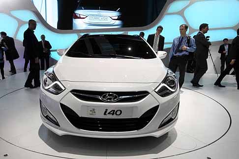 Hyundai - Hyundai i 40 wagon frontale width=