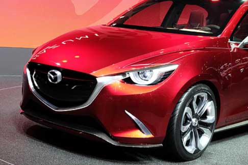 Mazda - Mazda HAZUMI, presentata in veste di premiere al Salone di Ginevra anticipa la prossima generazione di utilitarie Mazda. width=