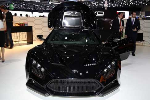 Zenvo - Zenvo ST1 black high performance hypercar width=