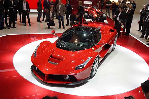 Ferrari Ginevra Motor Show 2013 - Ferrari LaFerrari super sportiva al Salone di Ginevra 2013 width=