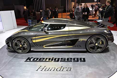 Koenigsegg - Koenigsegg Agera S Hundra motore V8 biturbo 5 litri capace di sviluppare una potenza superiore ai 1000 CV width=