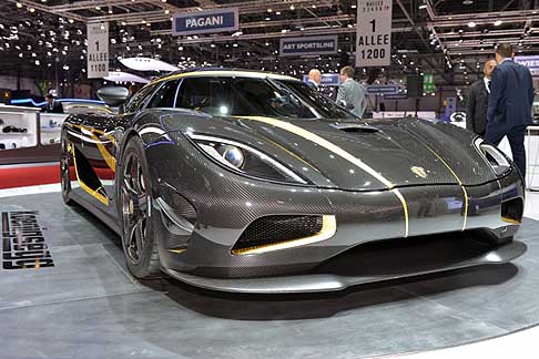 Koenigsegg - Koenigsegg Agera S Hundra preziose rifiniture che adornano tutta la carrozzeria della vettura width=