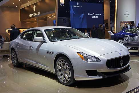 Maserati - World Premiere Maserati Quattroporte in Geneva Motor Show 2013 width=