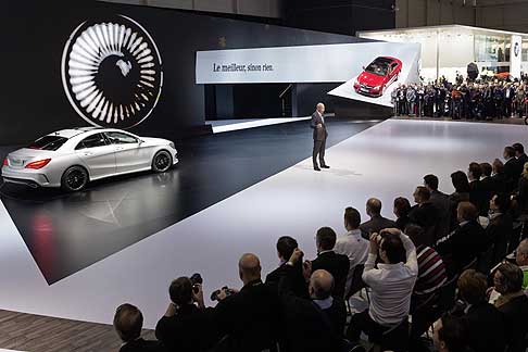 Mercedes-Benz - Mercedes-Benz CLA world premiere in Geneva Motor Show 2013 width=