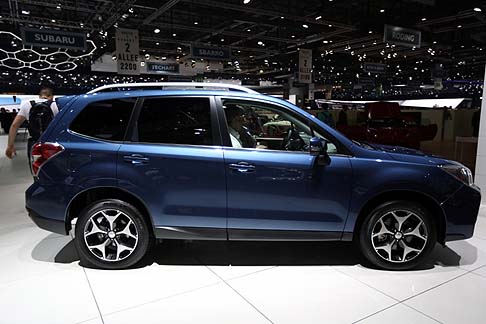 Subaru - Importante protagonista di Ginevra, la Subaru Forester si è aggiudicato il massimo punteggio di cinque stelle nei crash test di sicurezza (Euro NCAP). width=