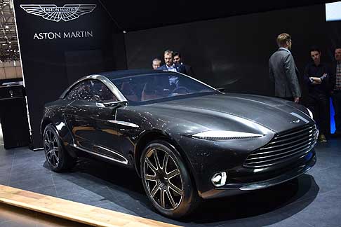 Aston Martin - Aston Martin DBX concept con prestazioni sportive e dal confort speciale width=